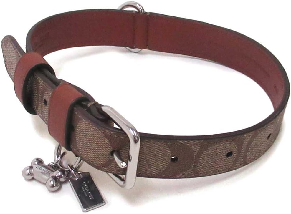 コーチ 犬の首輪 COACH アウトレット シグネチャー ペット用品ラージ